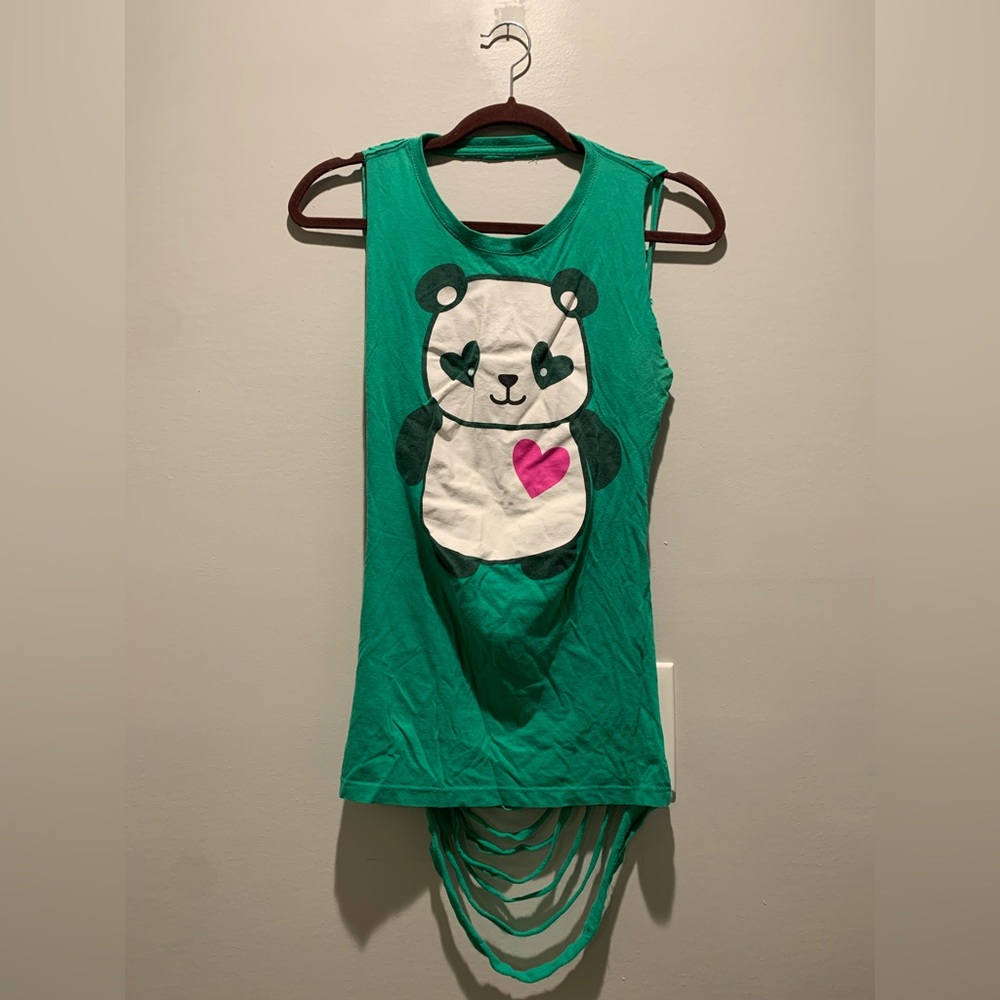 Y2K Vintage Panda Top